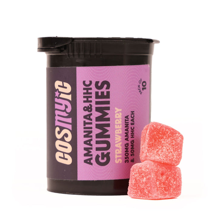 Discover Unique Blend of Amanita HHC Gummies at Cosmyic